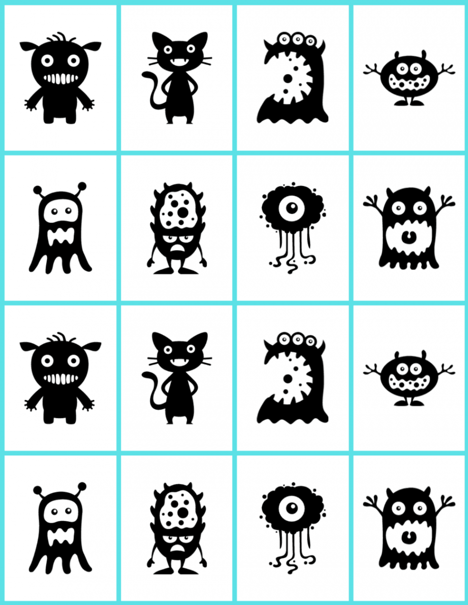DIY Memory Game Cards for kids (free printable) - stlMotherhood