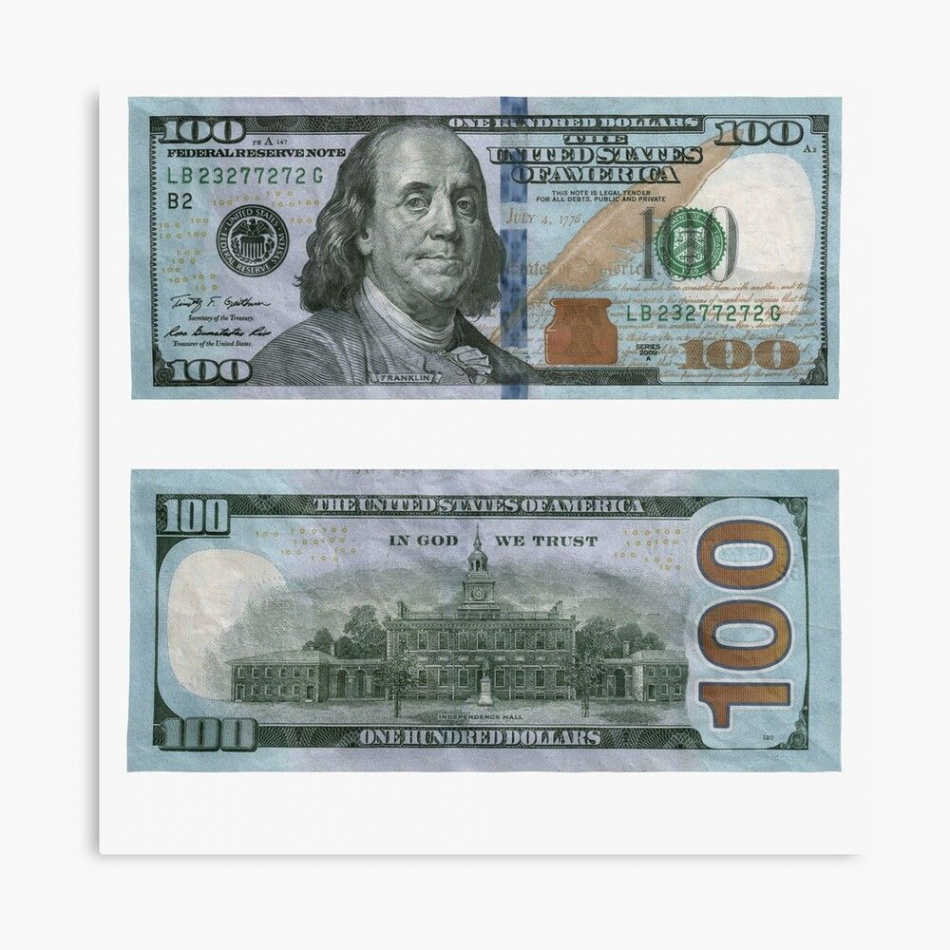 Dollar Bill - Money" Photographic Print by rocklanone