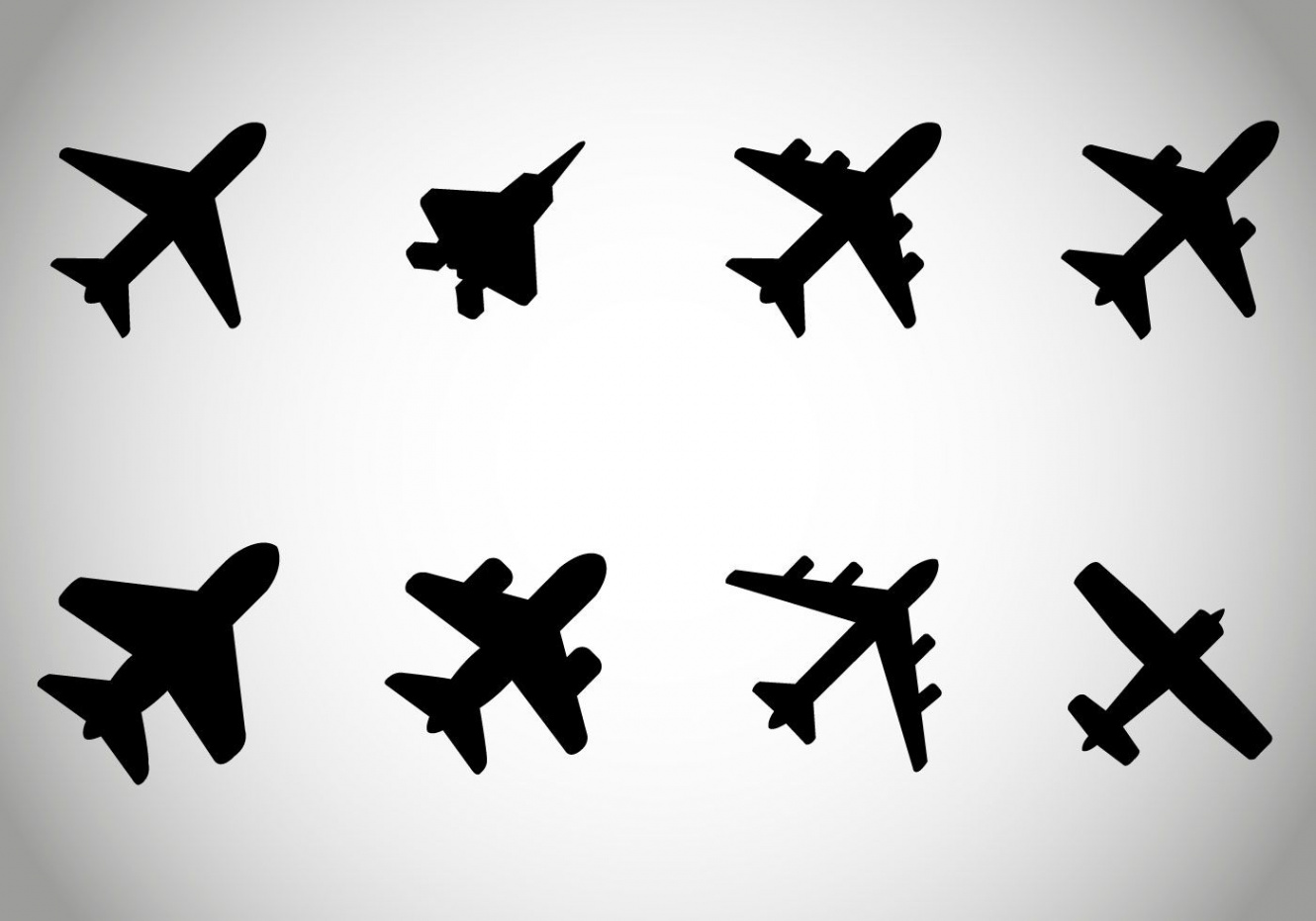 Download Free Air Planes Vector Vector Art