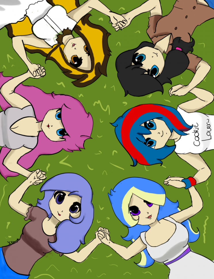 Drawing - Friends forever