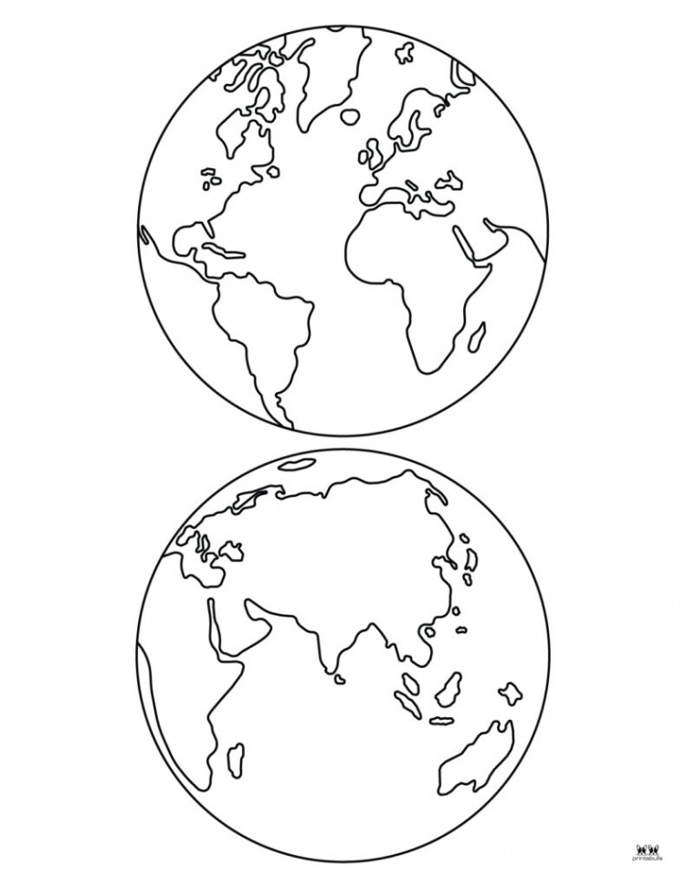 Earth Coloring Pages -  FREE Pages  Printabulls