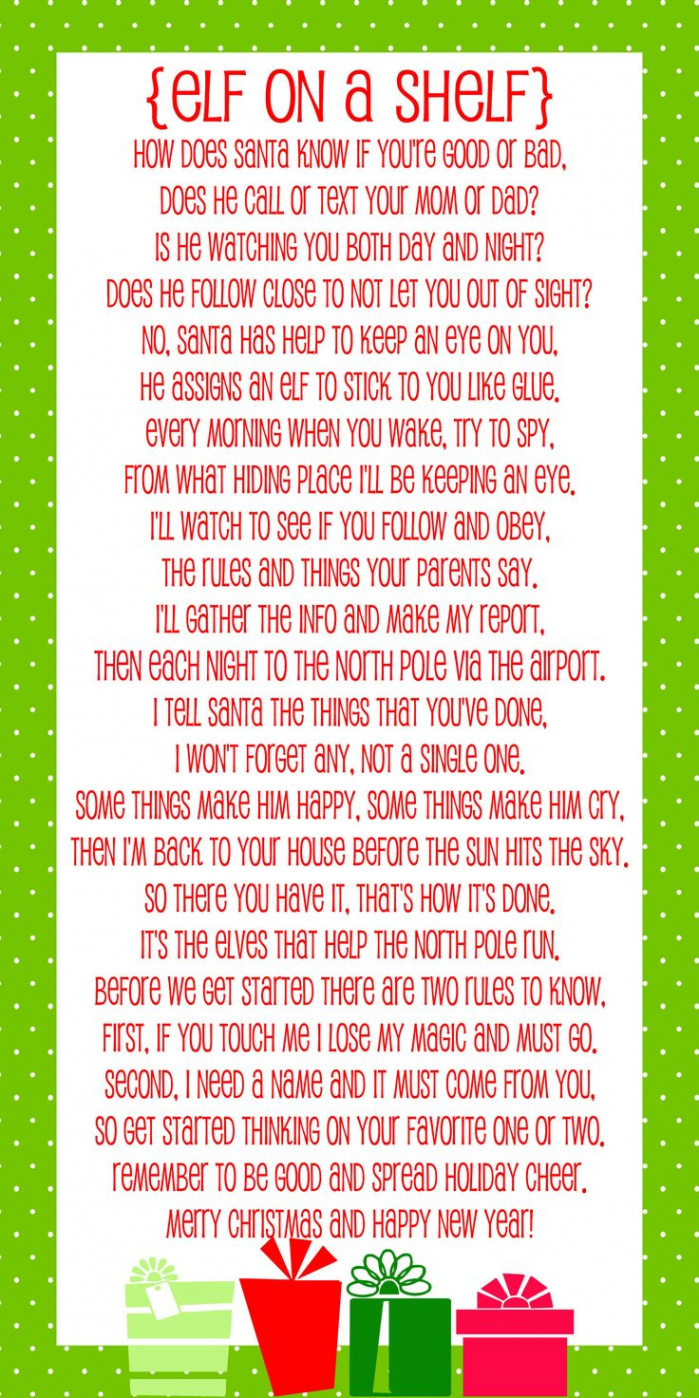 Elf on the Shelf Ideas for Arrival:  Free Printables!  Letters