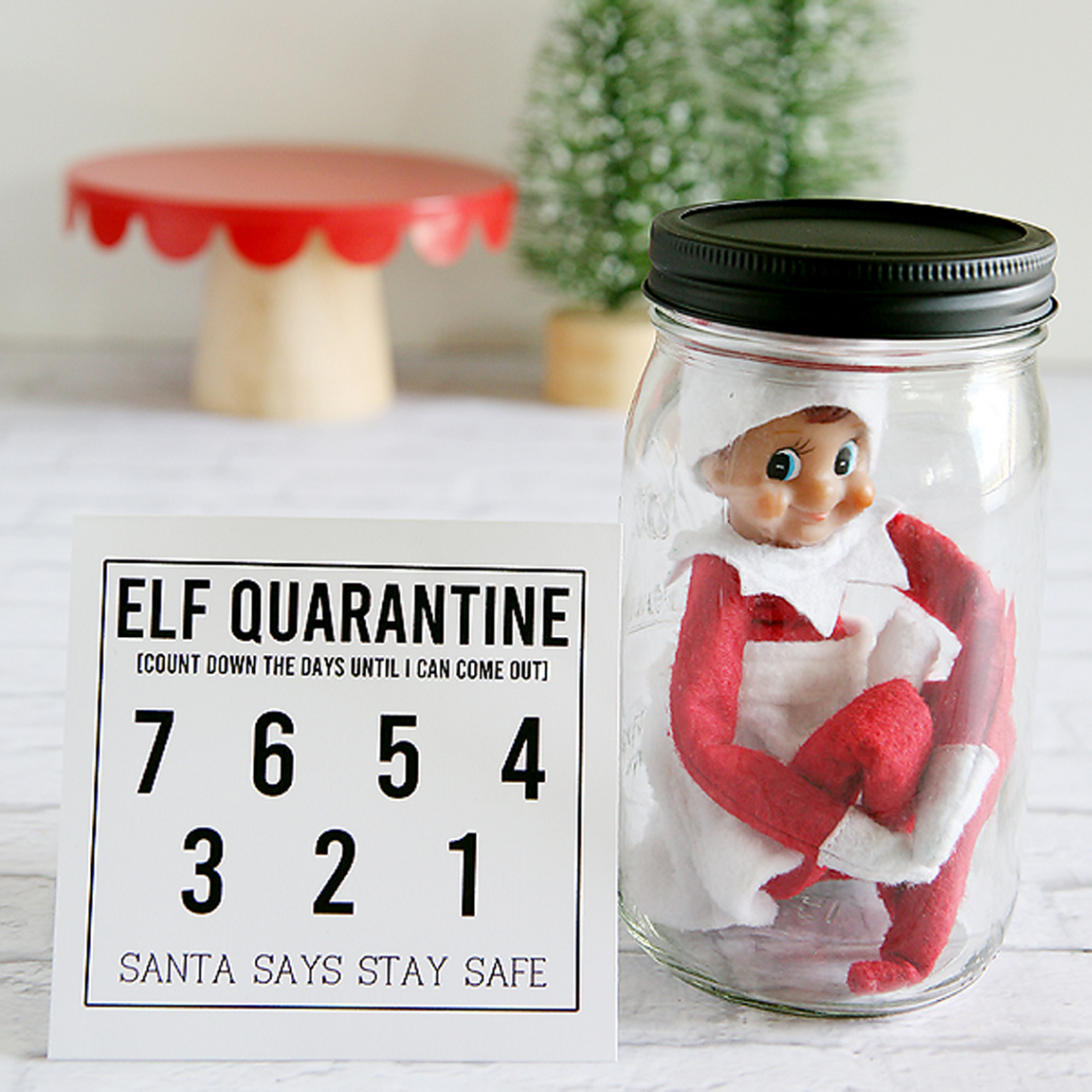 Elf On The Shelf Quarantine Printables  Eighteen