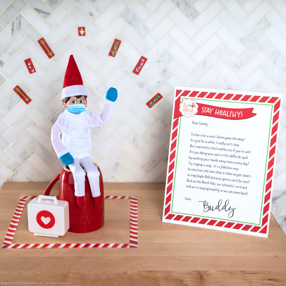 Elf Quarantine Return Letter  The Elf on the Shelf