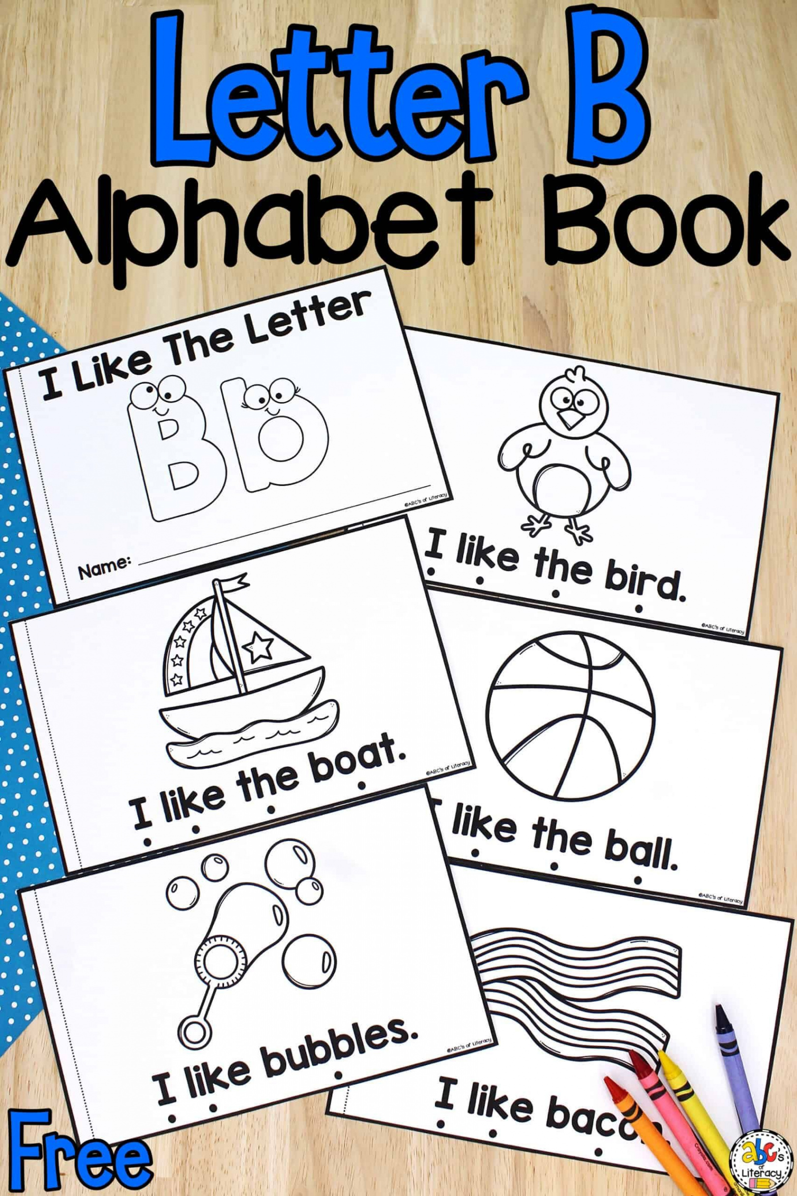 Explore the Letter B: A Free Printable Book for Preschoolers