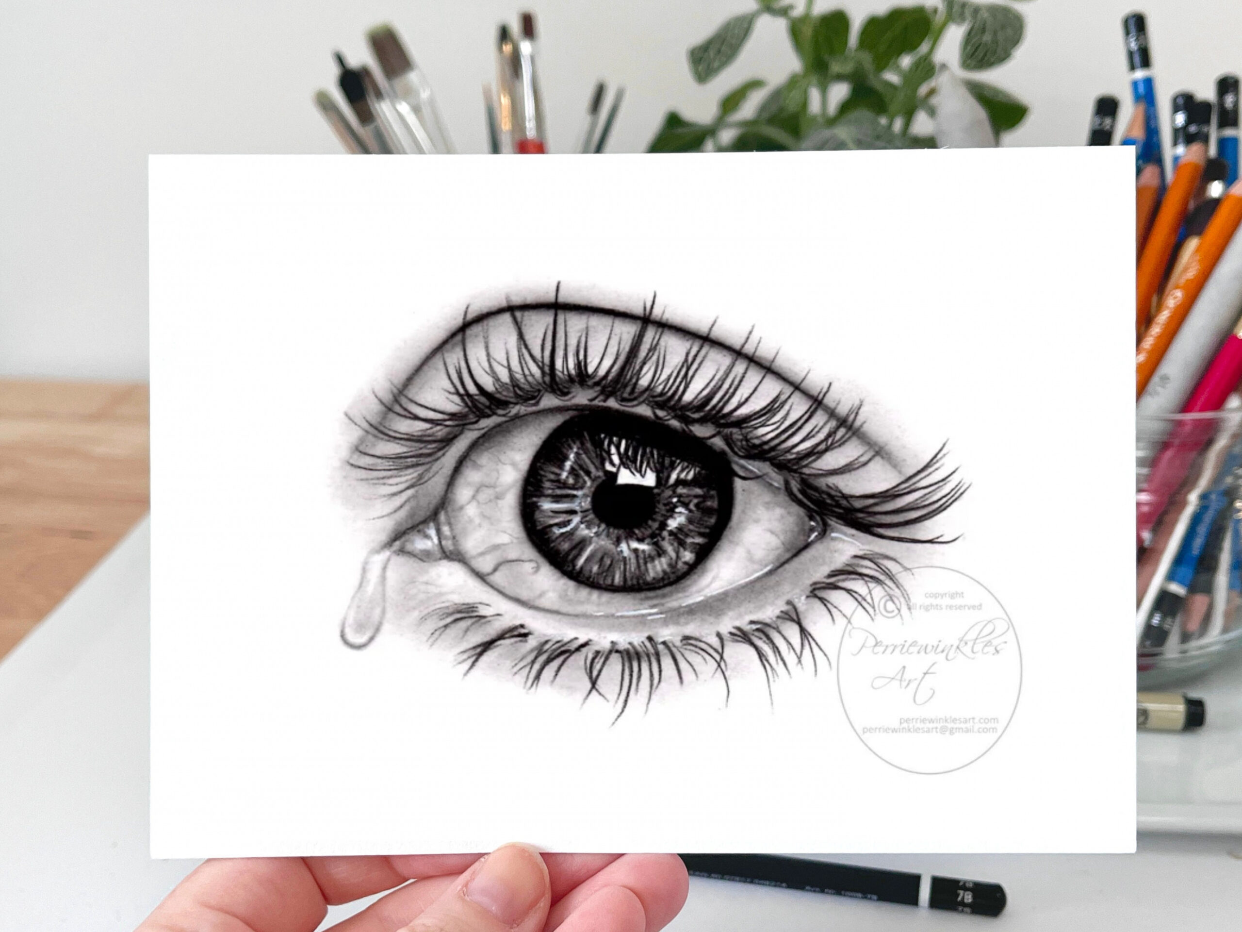 Eye Drawing Eye Print Fine Art Print hyperrealistic art - Etsy