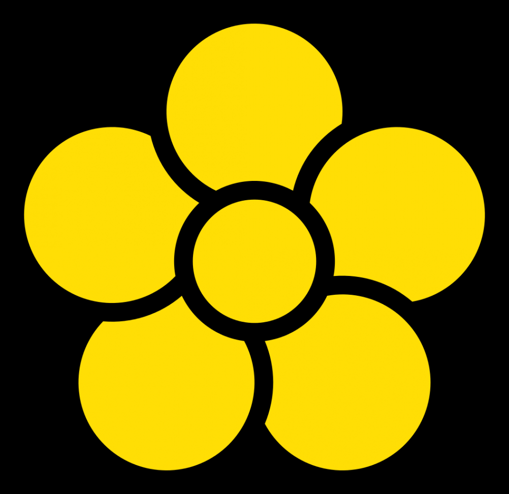 File:Five petal flower icon