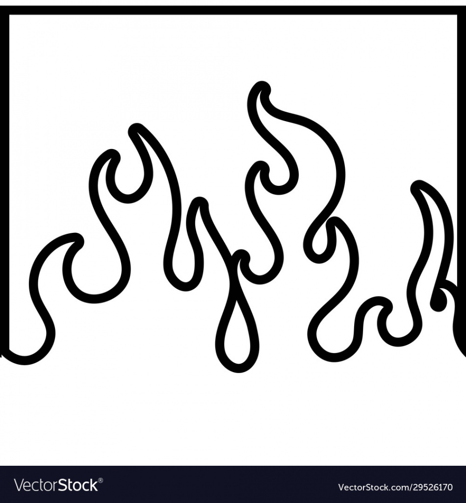 Fire flame background design Royalty Free Vector Image