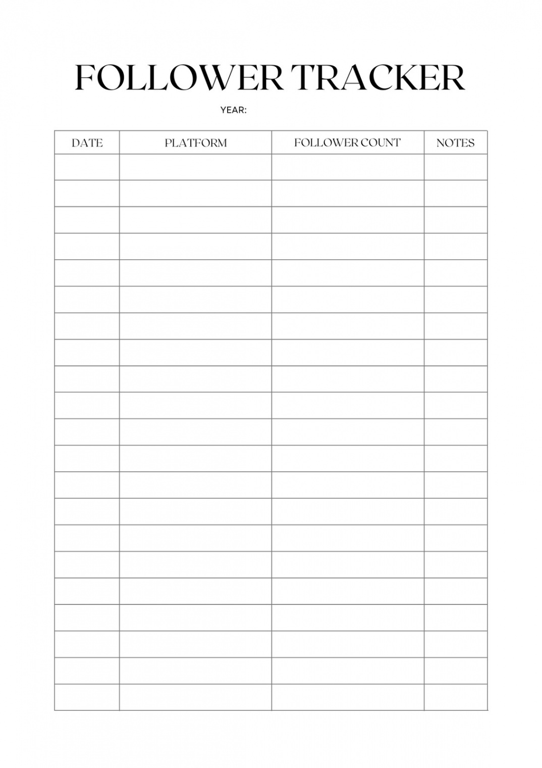Free and customizable log templates