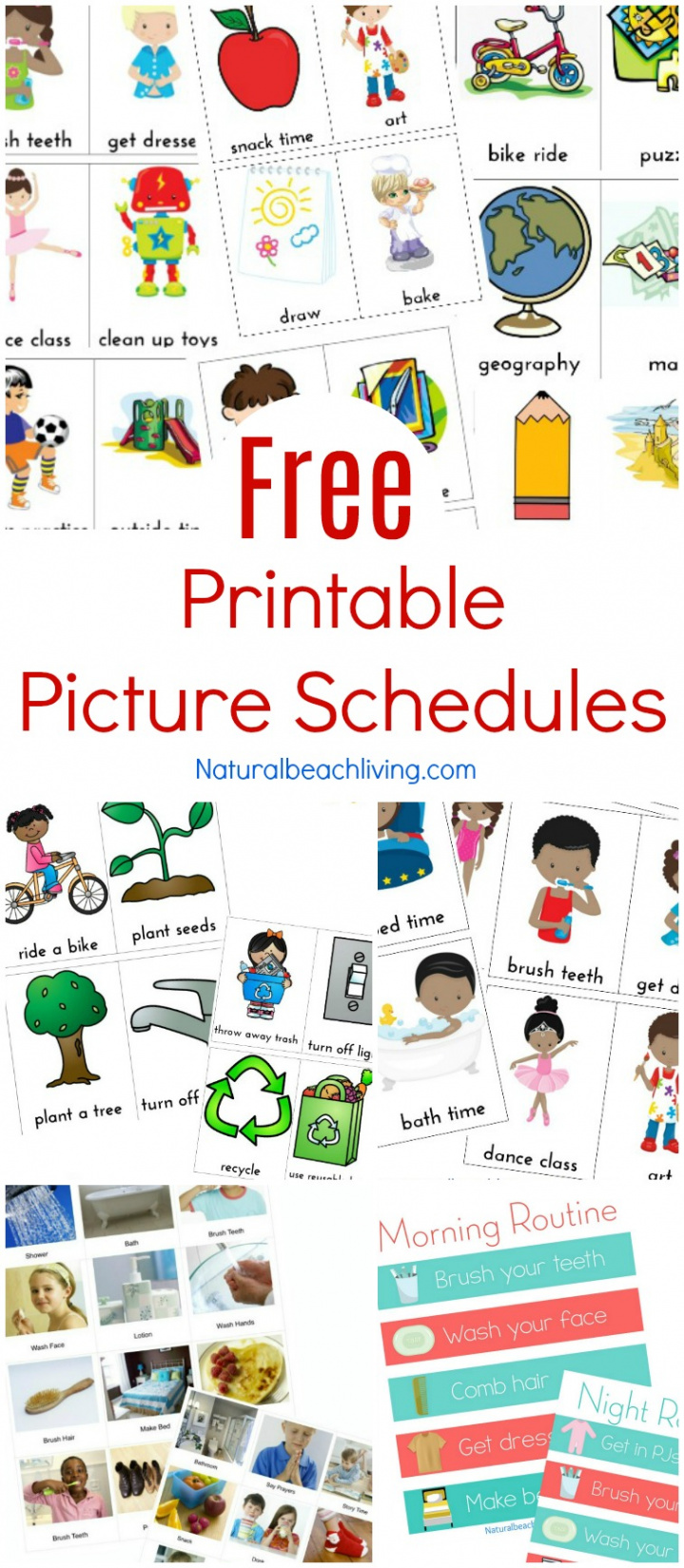 + Free Autism Visual Schedule Printables To Try Right Now