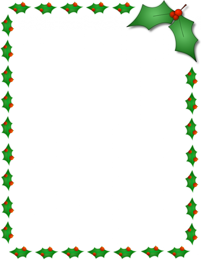 Free Christmas Border Designs Images - Holiday Clip Art Borders