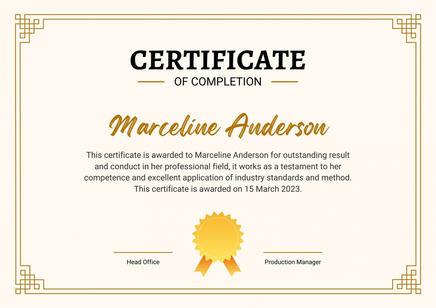 Free, custom printable appreciation certificate templates  Canva