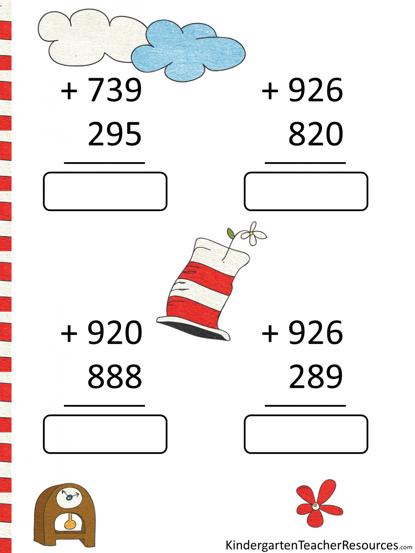 Free Dr Seuss Math Activities