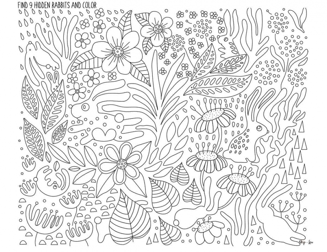 Free Hidden Picture Printables to Color  Skip To My Lou