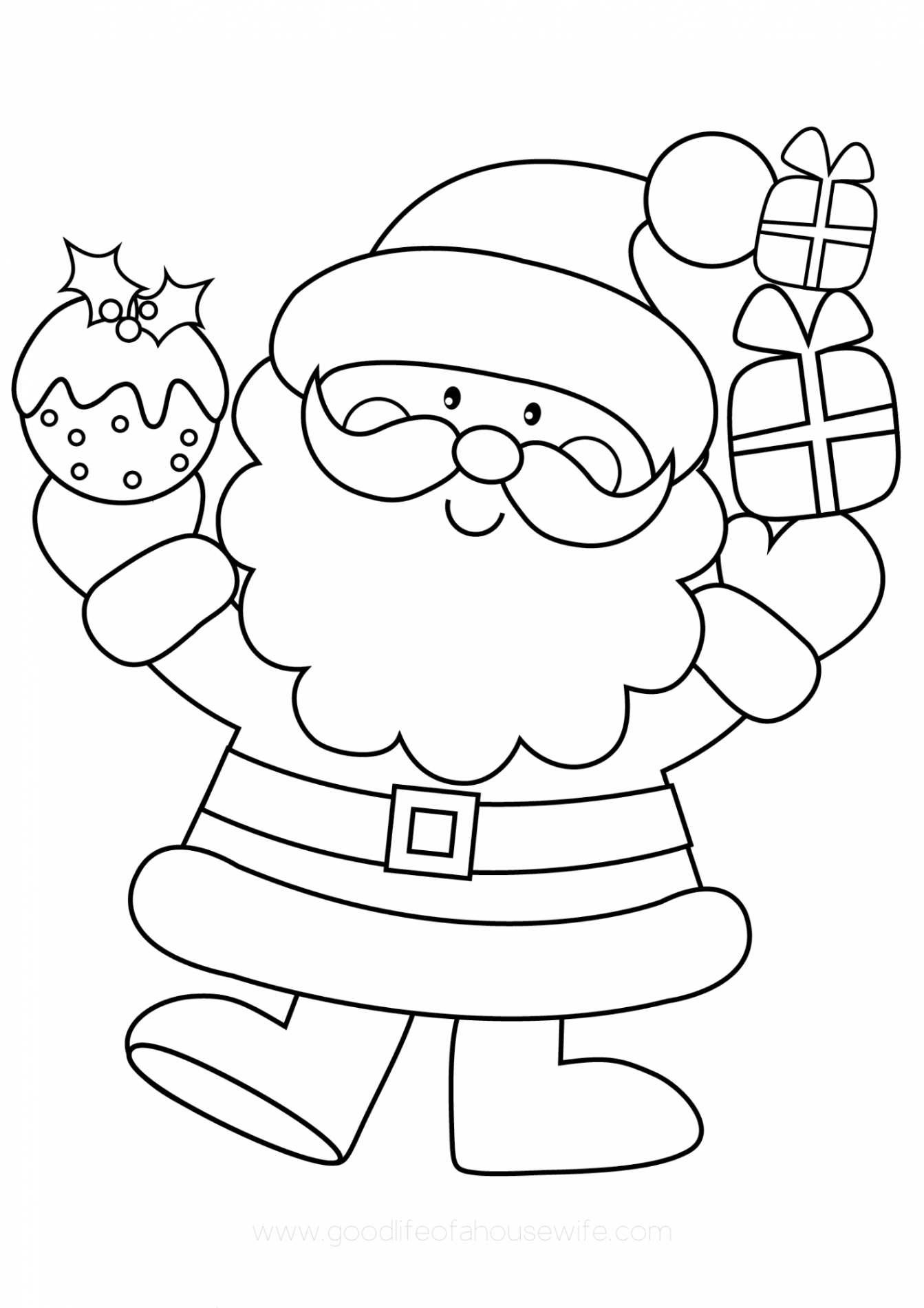 Free Printable Christmas Coloring Pages - Easy Fun for Everyone