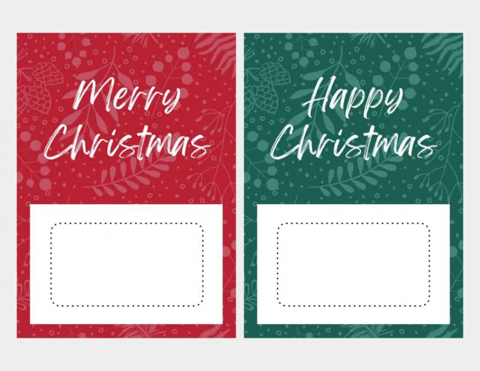 FREE Printable Christmas Gift Card Holders - My Printable Home