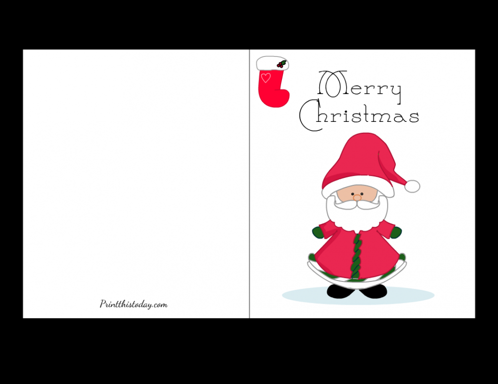 Free Printable Cute Merry Christmas Cards