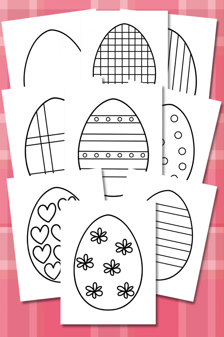 Free Printable Easter Egg Templates For Kids