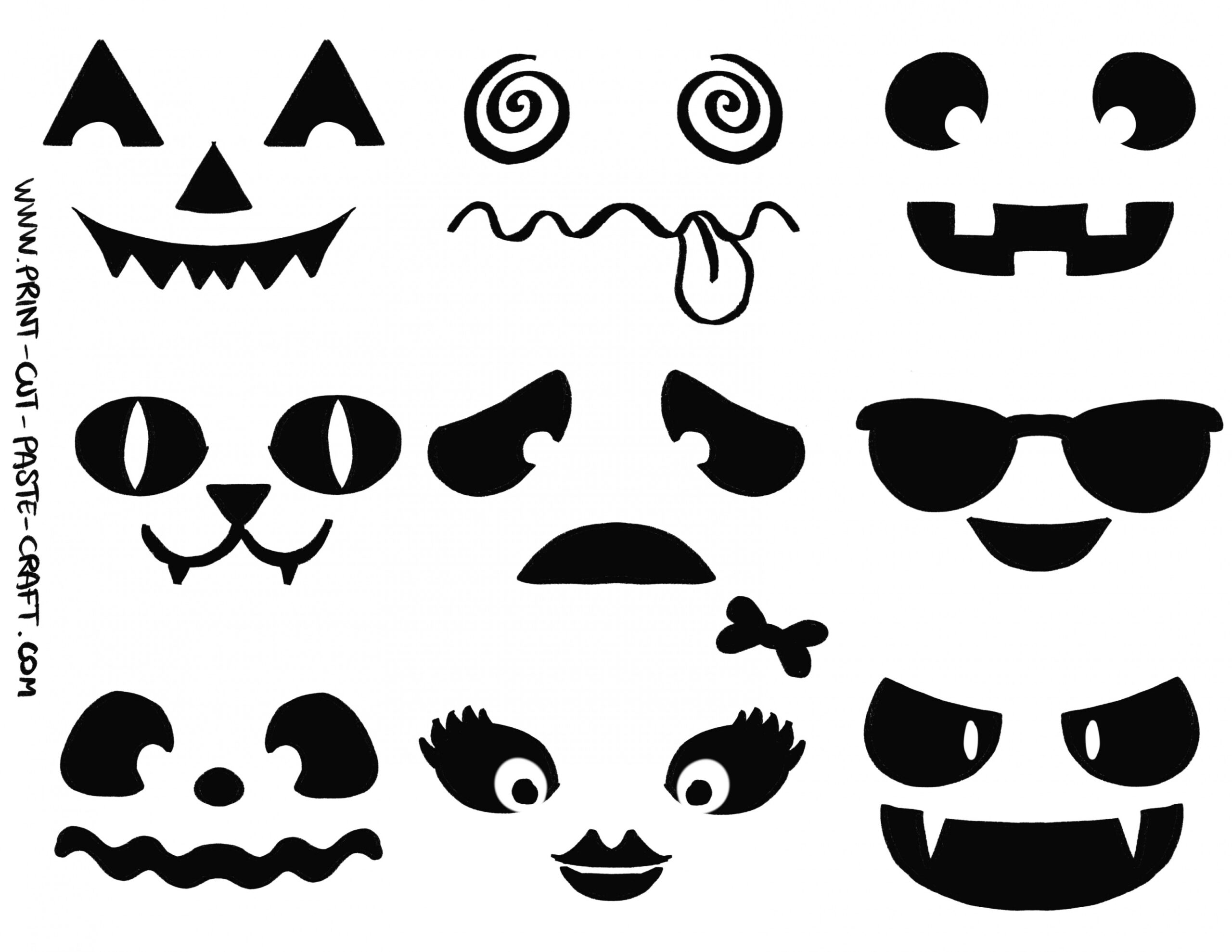 Free Printable Halloween Craft by Print-cut-paste-craft