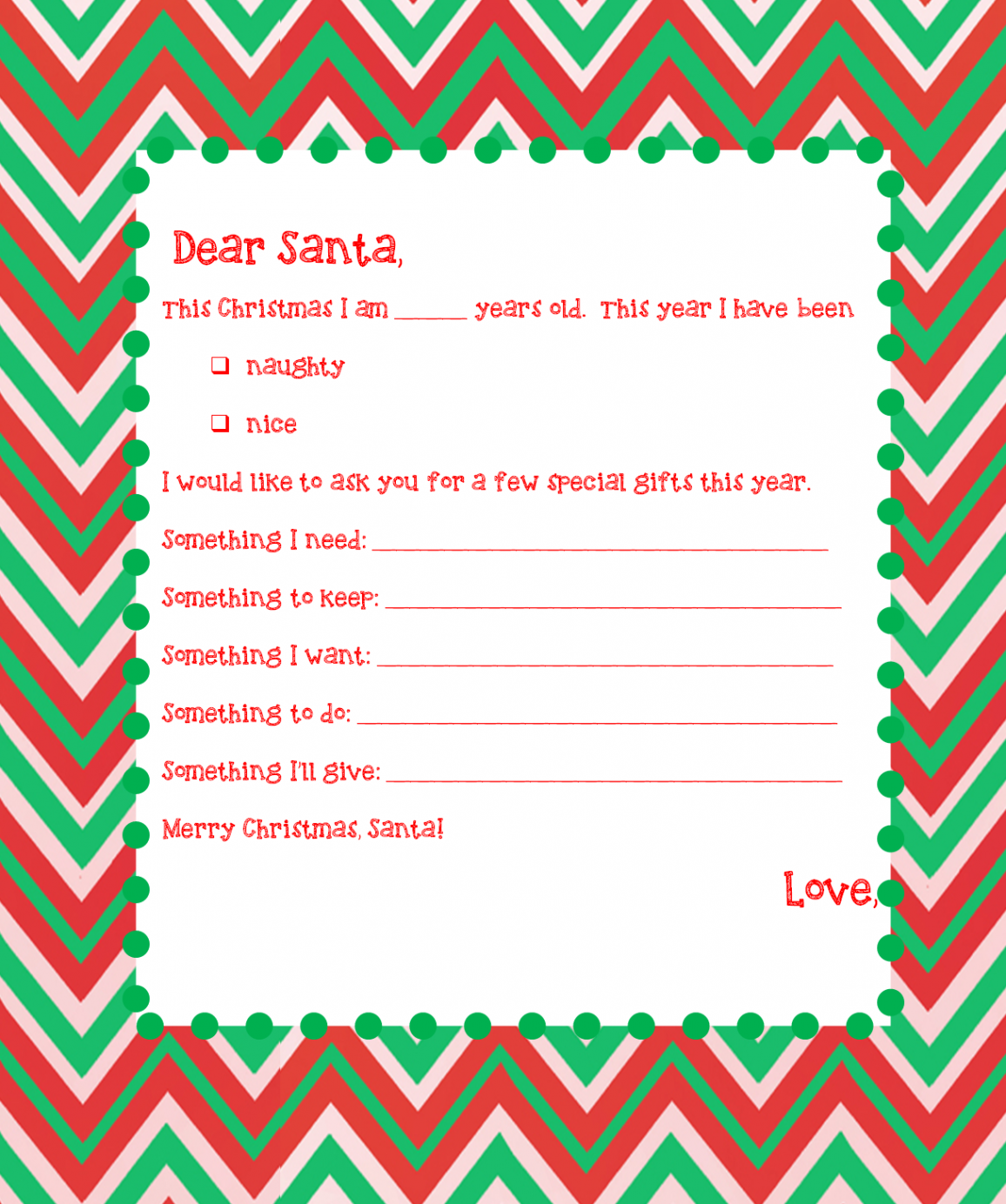 Free Printable Secret Santa Lists Template - Printable Templates Free