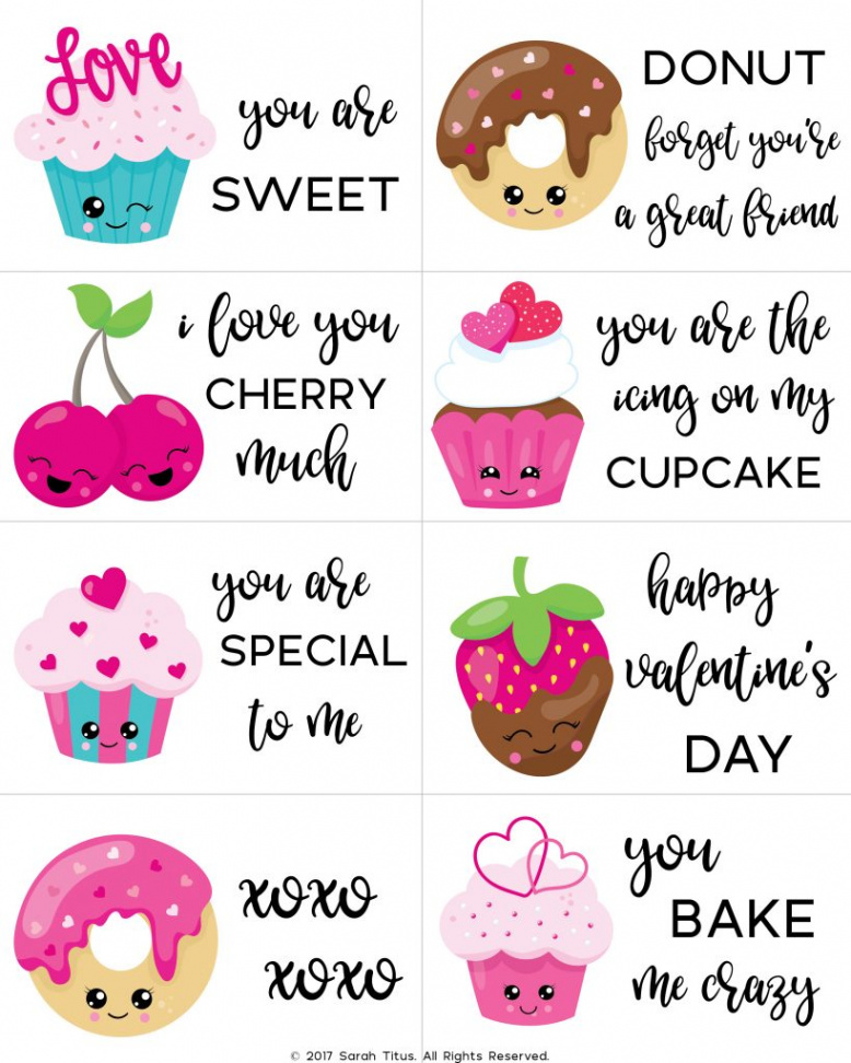 + Free Printable Valentine Cards for Kids - Sarah Titus