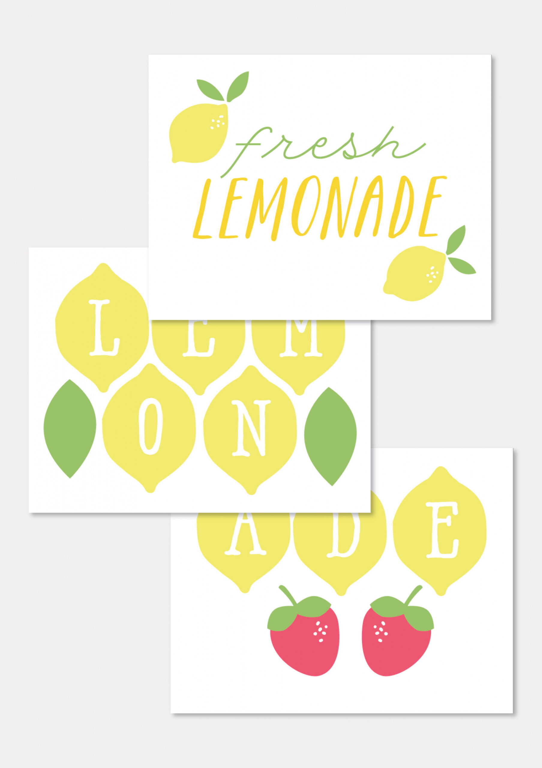 Free Printables to Make Your Lemonade Stand Extra Sweet - Project