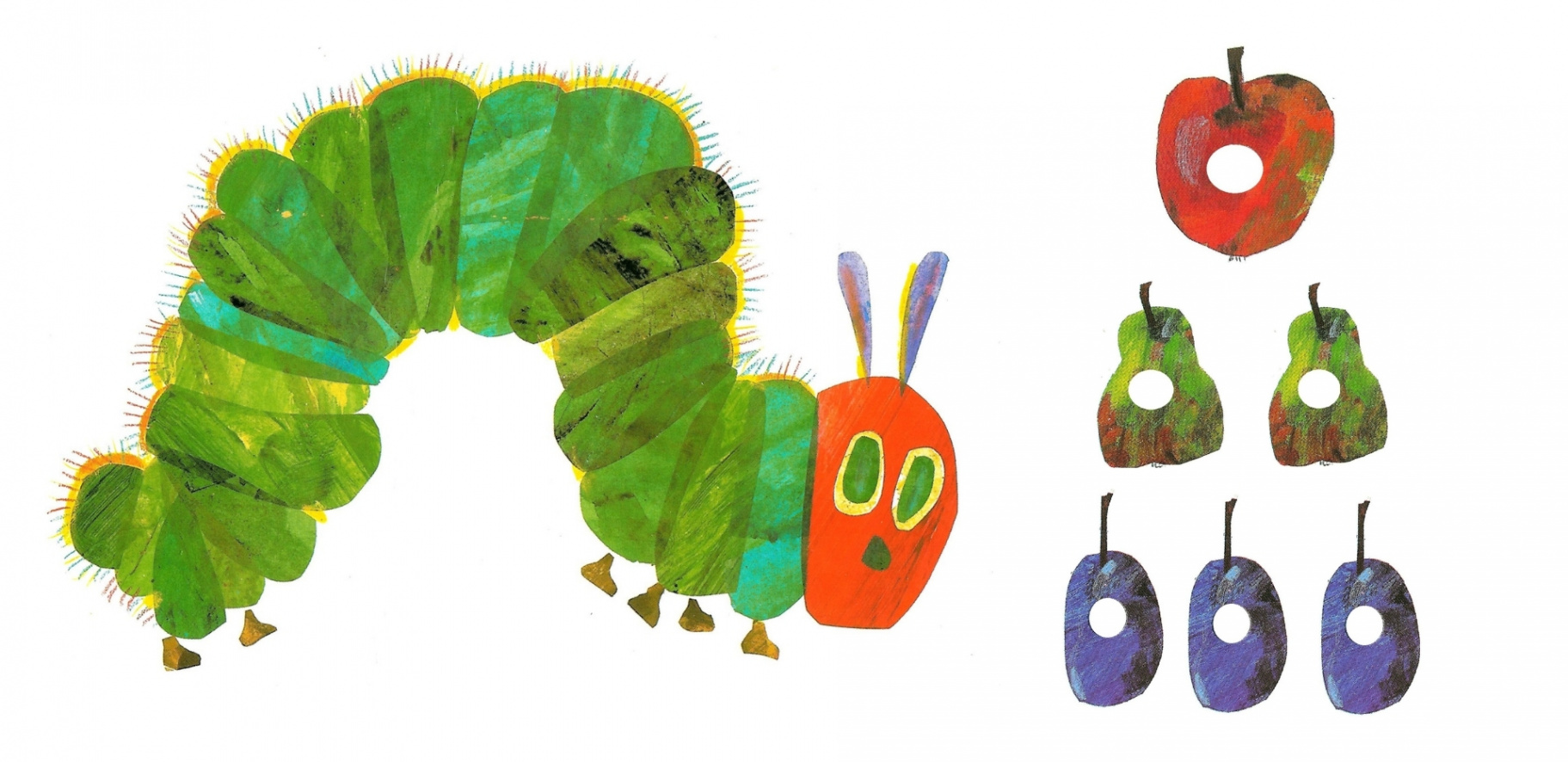 FREE Very Hungry Caterpillar Images For Crafts & Printables