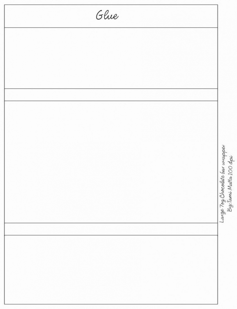 Fresh Blank Candy Bar Wrapper Template For Word  Candy bar