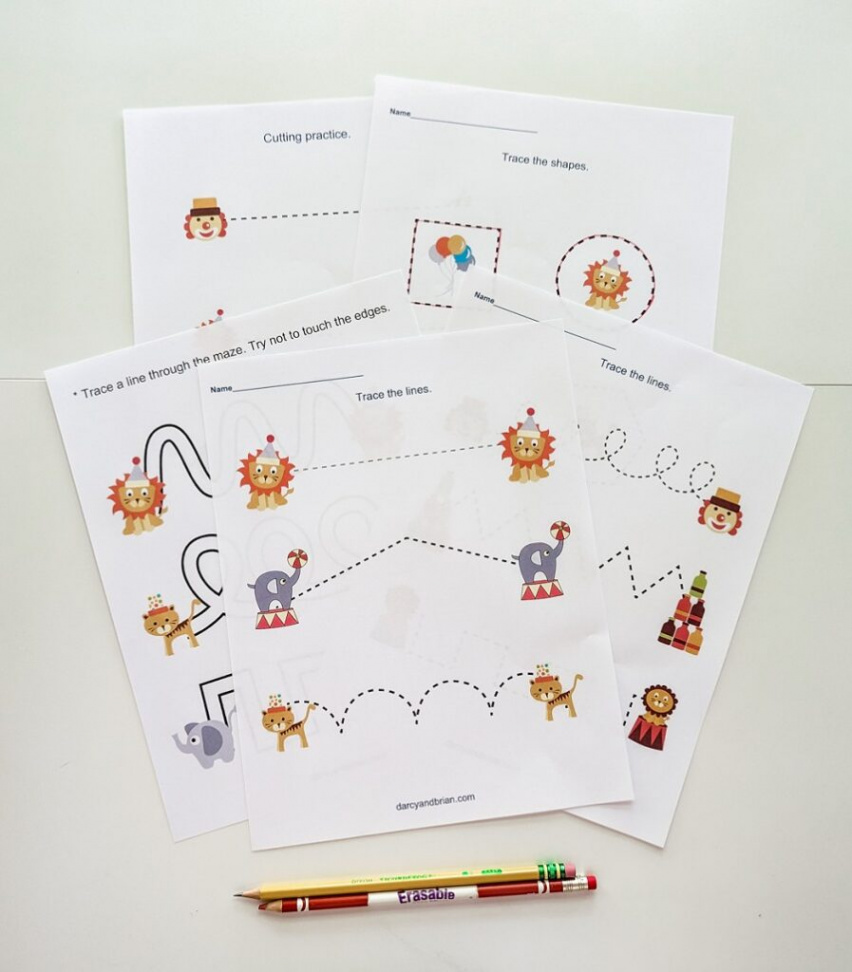 Fun Preschool Circus Theme Printables