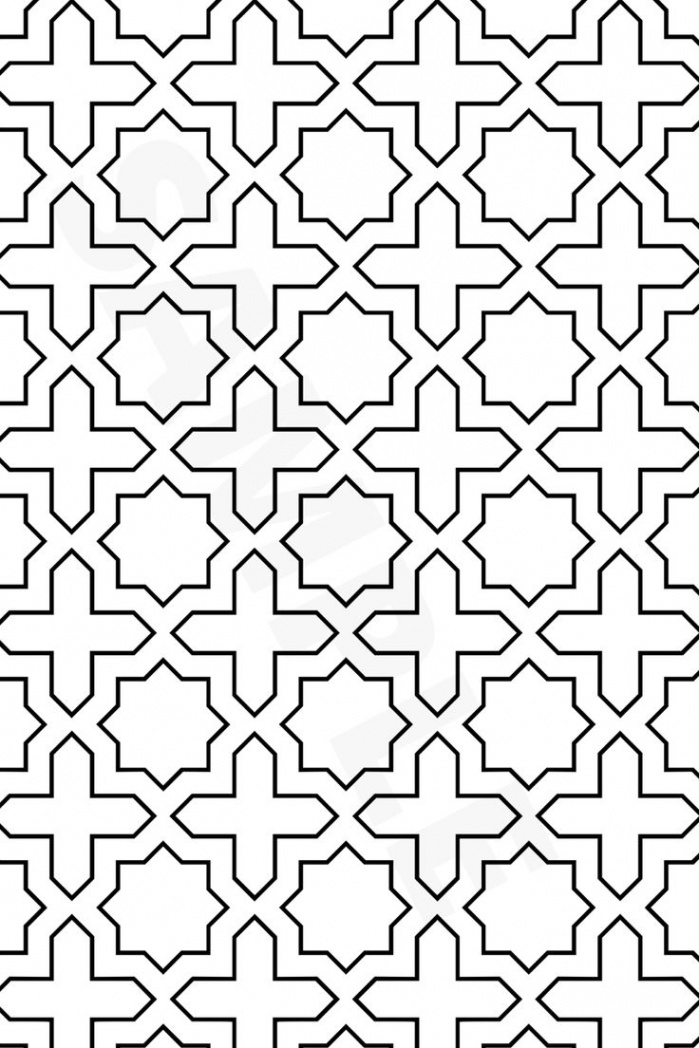 Geometric Coloring Page Easy and Simple Coloring Pages - Etsy