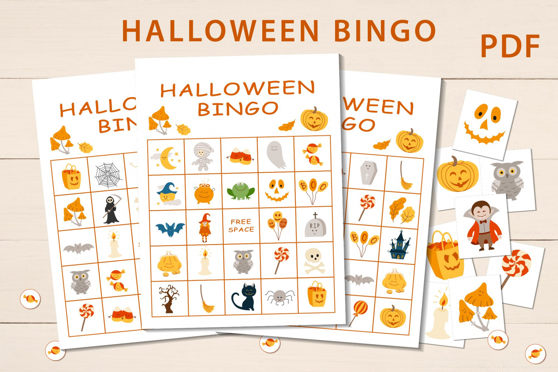 Halloween Bingo game