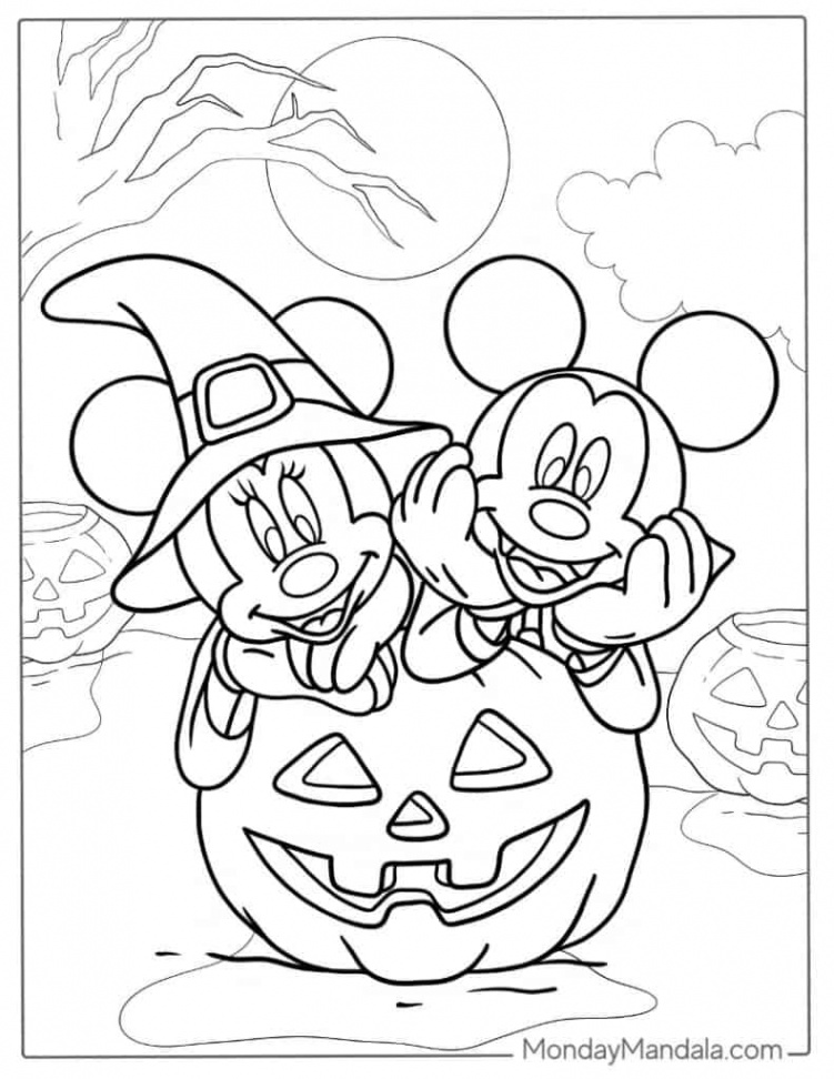 Halloween Coloring Pages (Free PDF Printables)