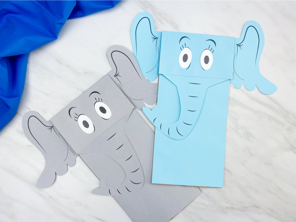 Horton Hears A Who Printable Puppet Craft [Free Template]