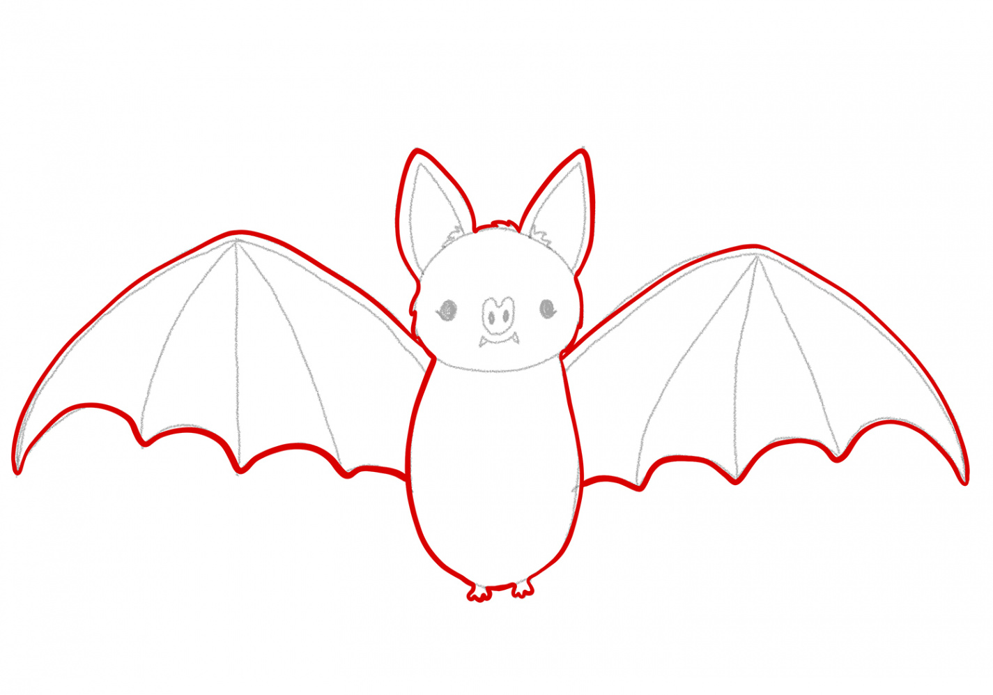 How to Draw a Bat  Design School
