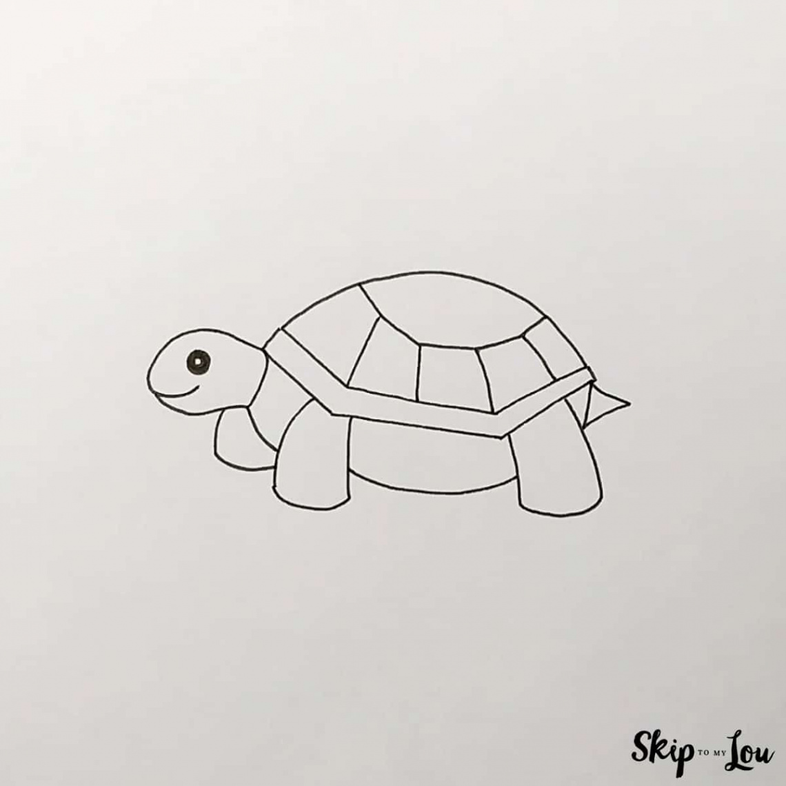 How to Draw a Turtle  Skip To My Lou