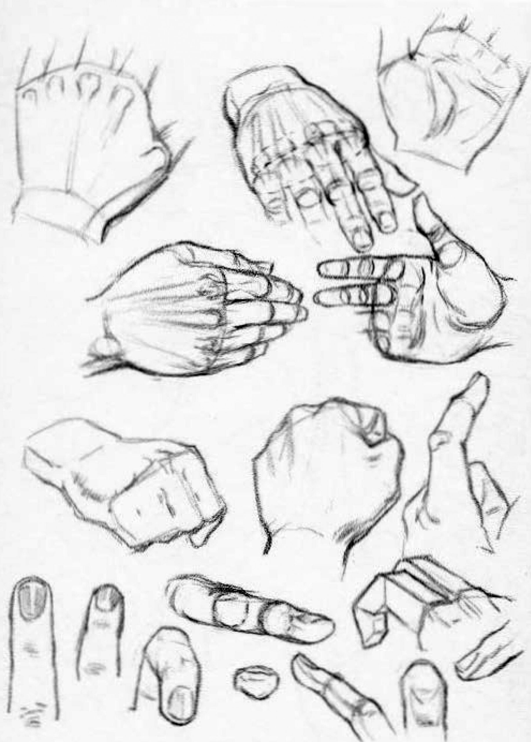 How to Draw Hands - Reference Sheets and Guides to Drawing Hands