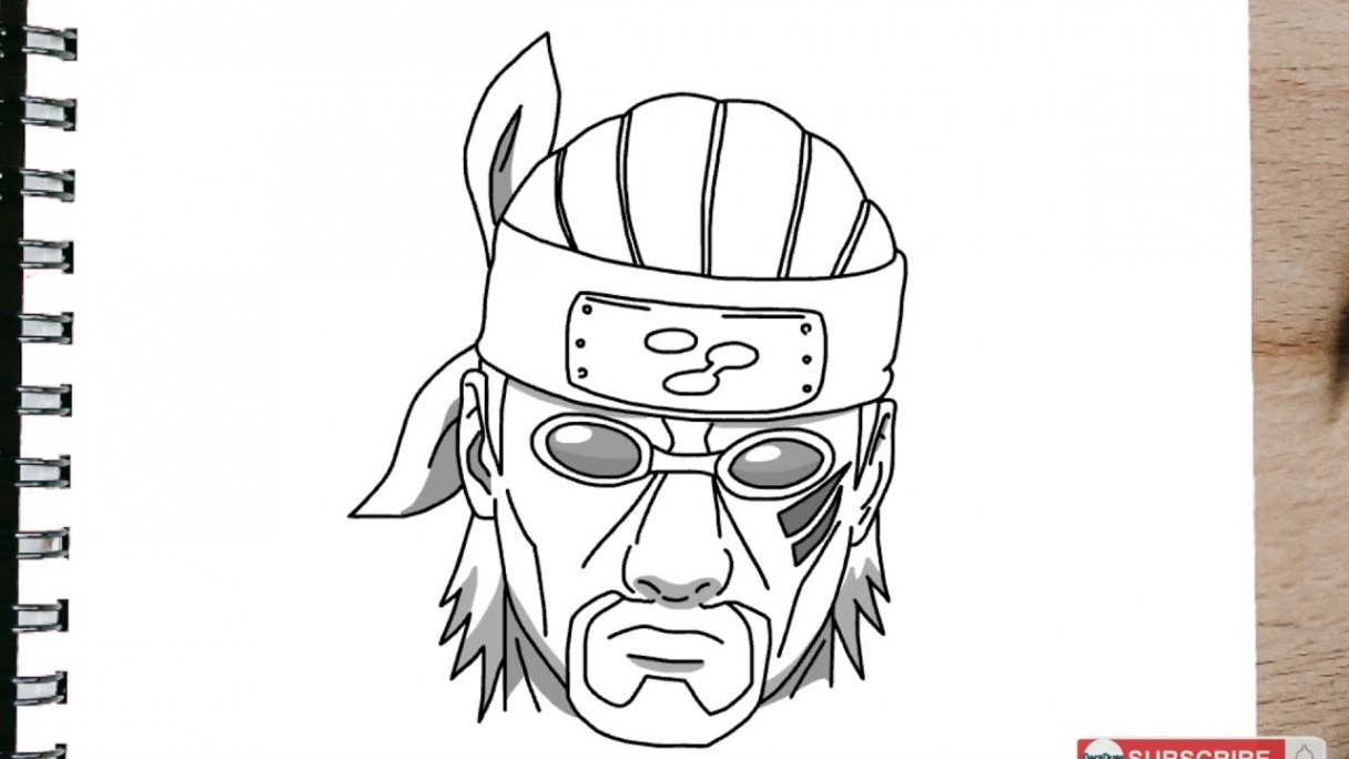 How to draw KILLER BEE STEP BY STEP  Naruto