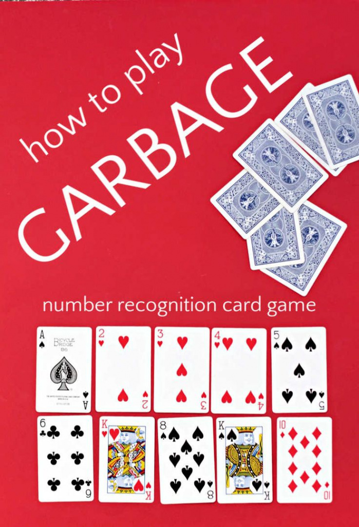 How to Play Garbage Card Game  Fun card games, Family card games