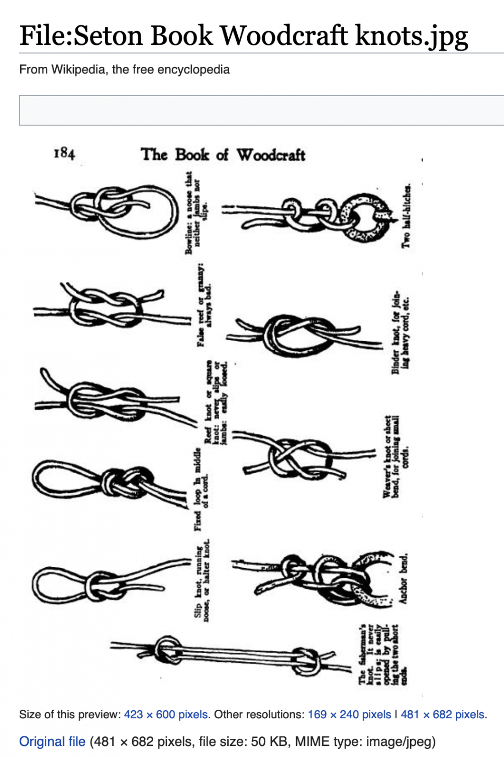 Knot tying guide pdf ideas  tie knots, knots, scout knots