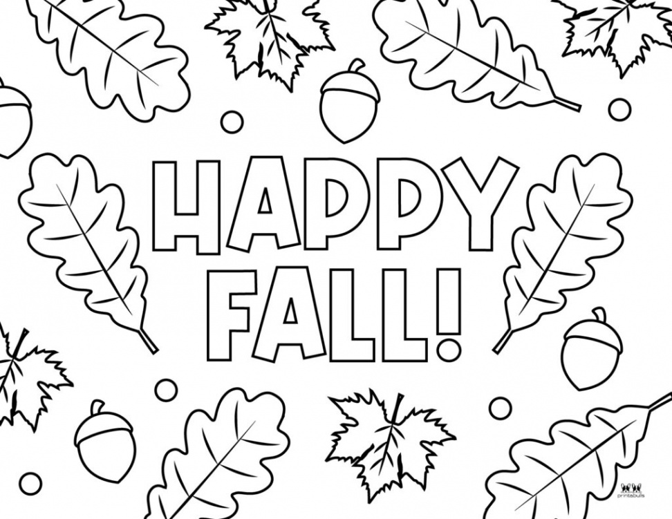 Leaf Outlines, Templates & Coloring Pages -  FREE Pages