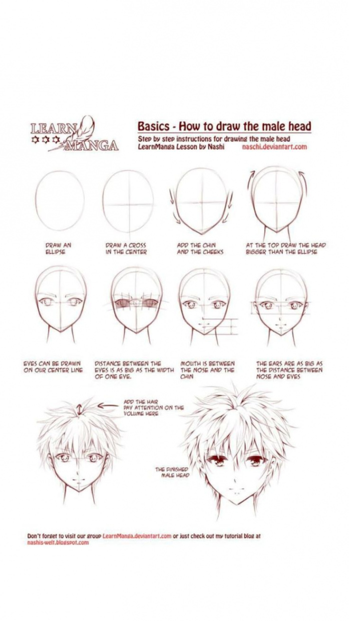 learn manga basics  Manga drawing tutorials, Anime drawings