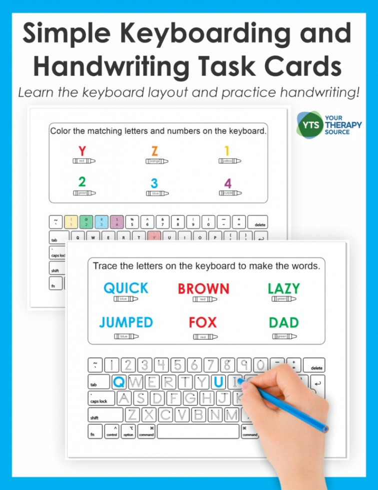 Learning the Keyboard Layout - FREE PDF - Your Therapy Source