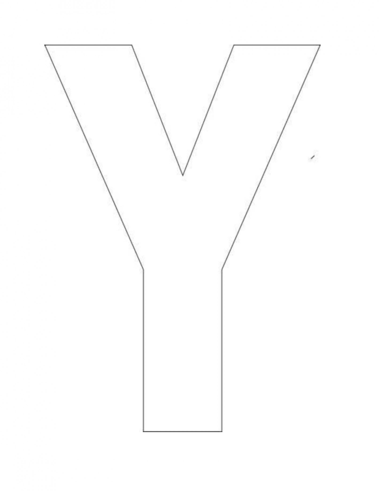 Letter Y Template  Disadvantages Of Letter Y Template And How You