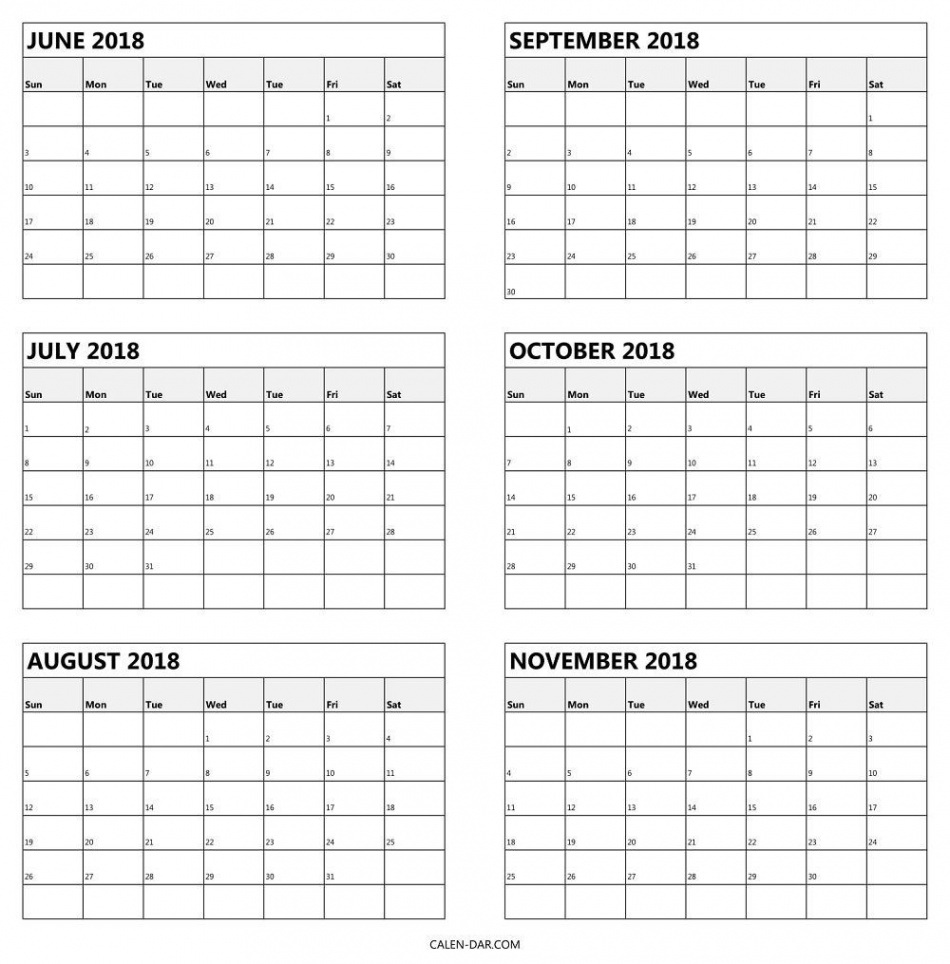 Month Calendar Template in   Blank calendar template