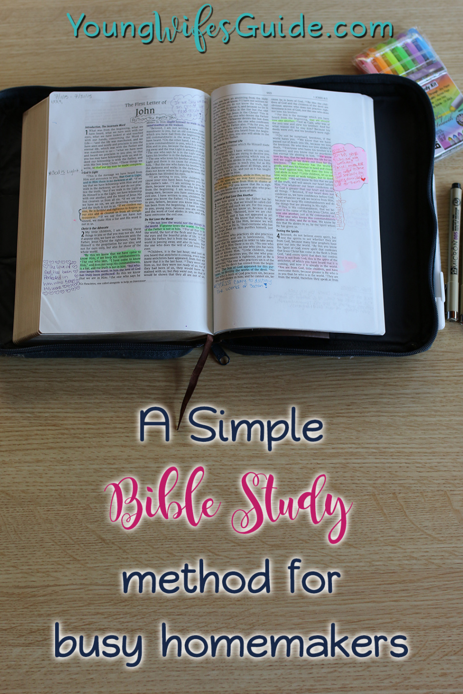 My Simple Bible Reading Plan for Deeper Study (as a busy homemaker)