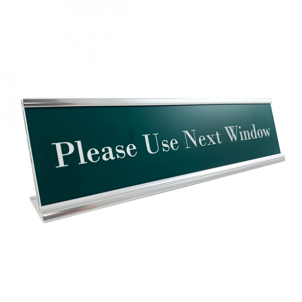 NapTags Please Use Next Window Sign for Counter, " x ", Sign