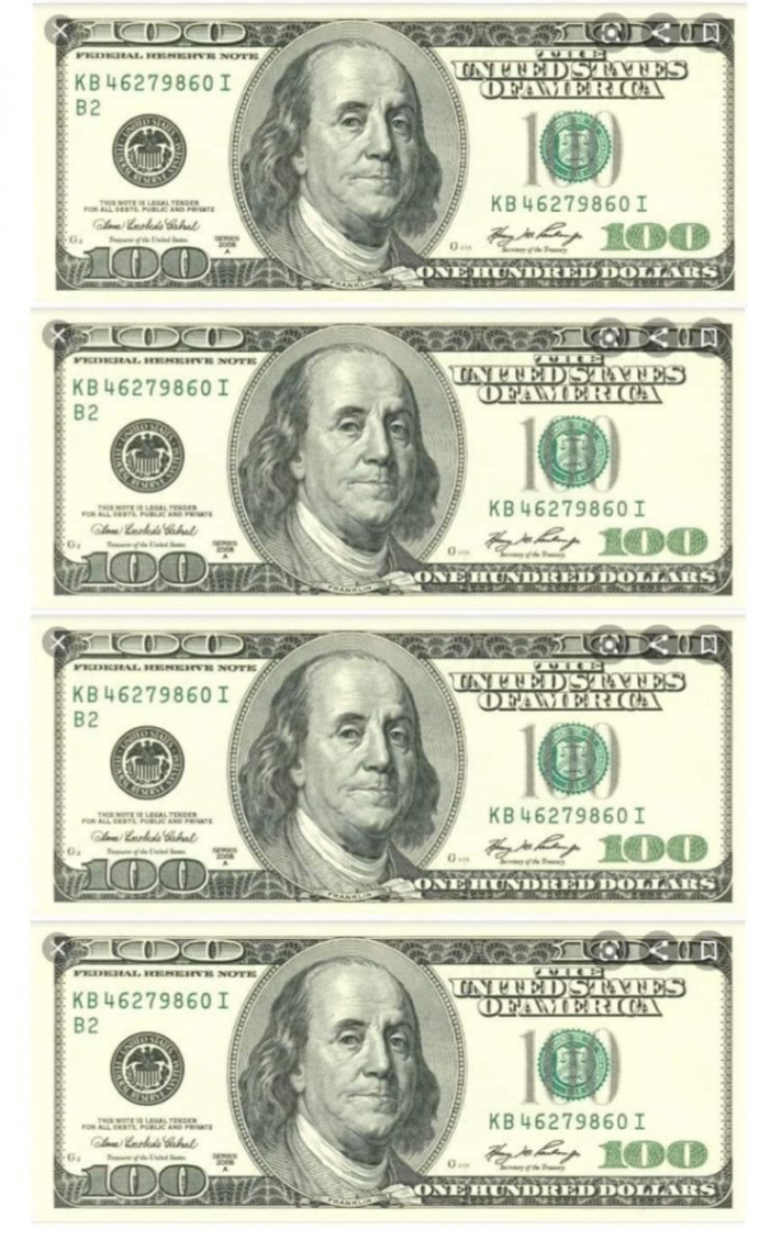 Pack of  Dollar  Dollar bill,  dollar bill, Money template