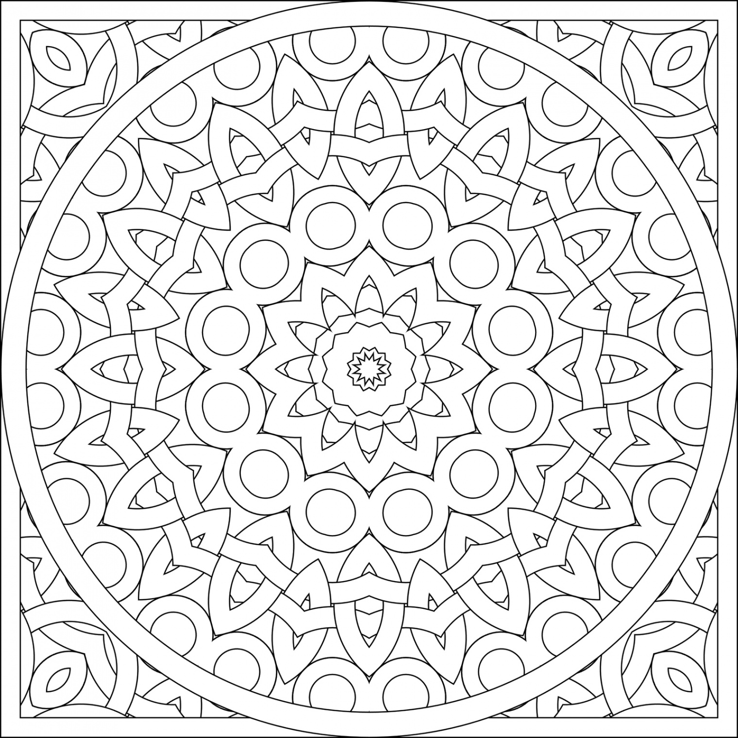 Pattern Coloring Pages - Best Coloring Pages For Kids