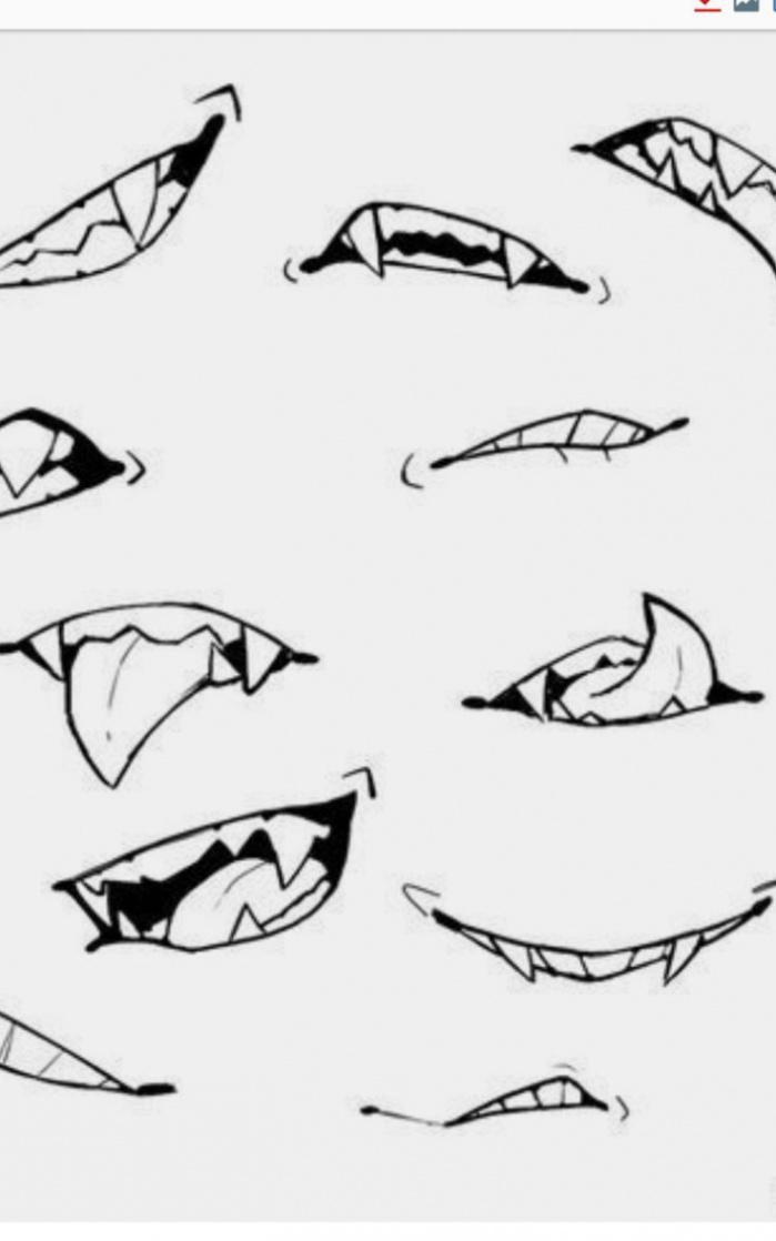 Pin by Nell on Art  Mouth drawing, Drawings, Anime mouth drawing