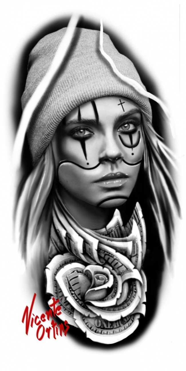 Pin by Vicente Ortins on meus trabalho no sketchbook pro  Chicano